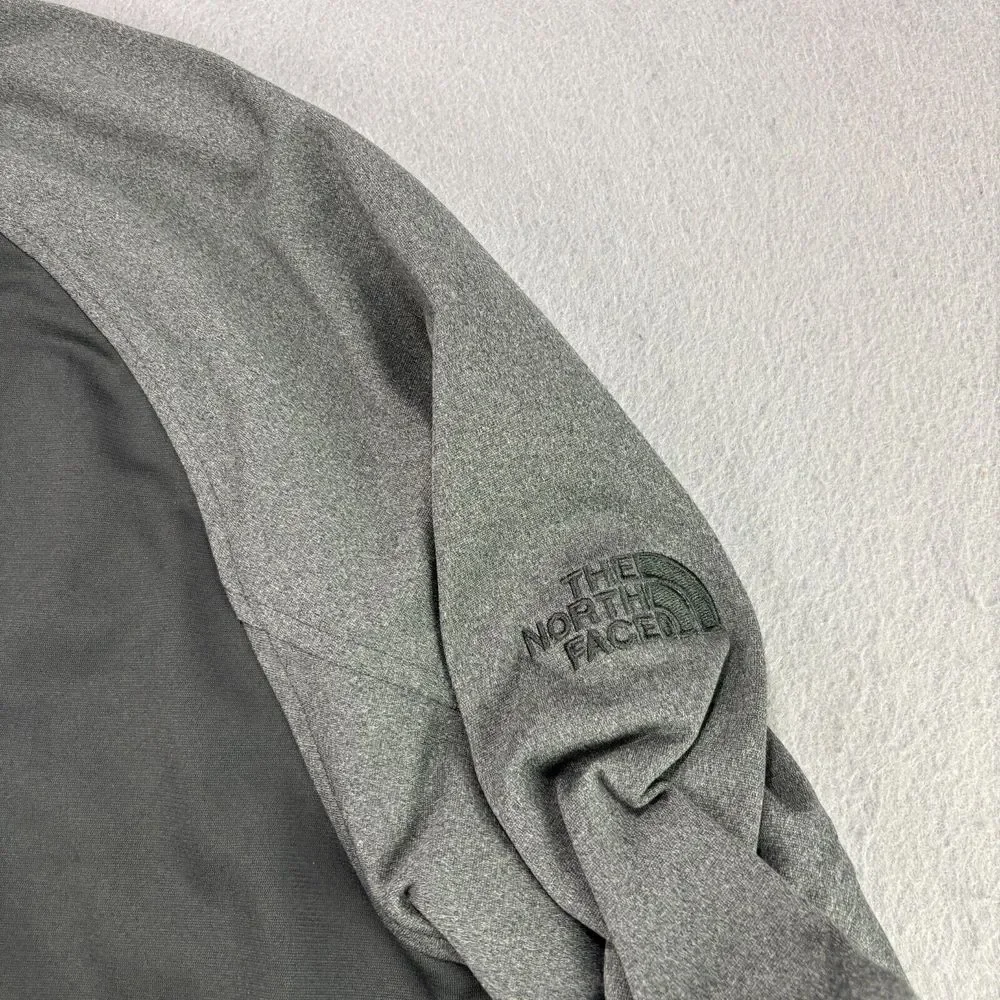 The North Face‎ Jacket Mens XL Gray Tech Full Zip Fleece Outdoor Casual Coat